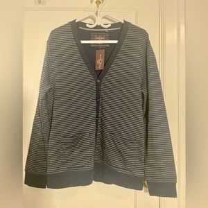 Brand New Black Brown Cardigan size L